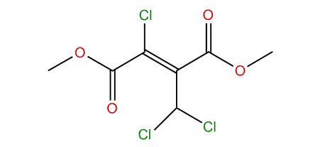 Dimethyl 2-chloro-3-dichloromethylbutenedioate